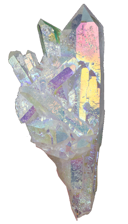 Healing Angel Aura Quartz - Crystal and Stone; Meaning, Properties and Jewelry