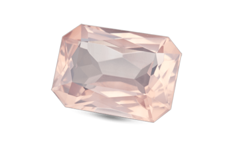 Rose quartz cut store