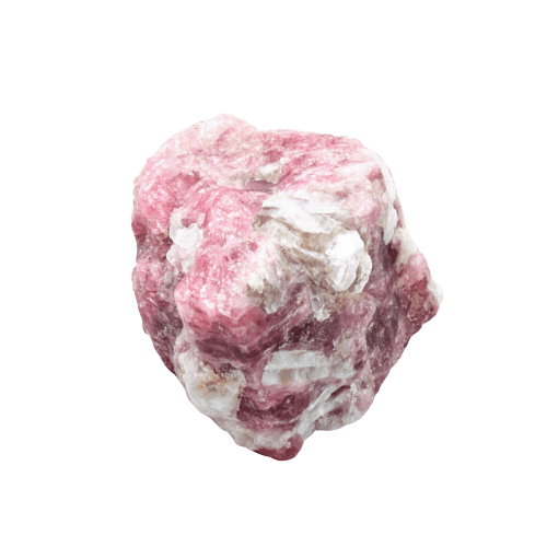 Pink Tourmaline Crystal Raw Crystals and Stones