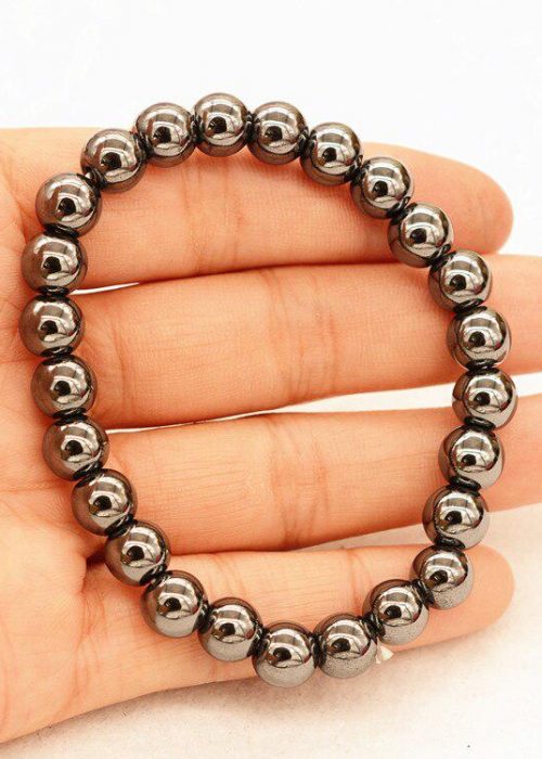 hematite-Bead-Bracelets-Natural-Stone-Bracelets-for-Woman-Man-Magnetic-Energy-Hologram